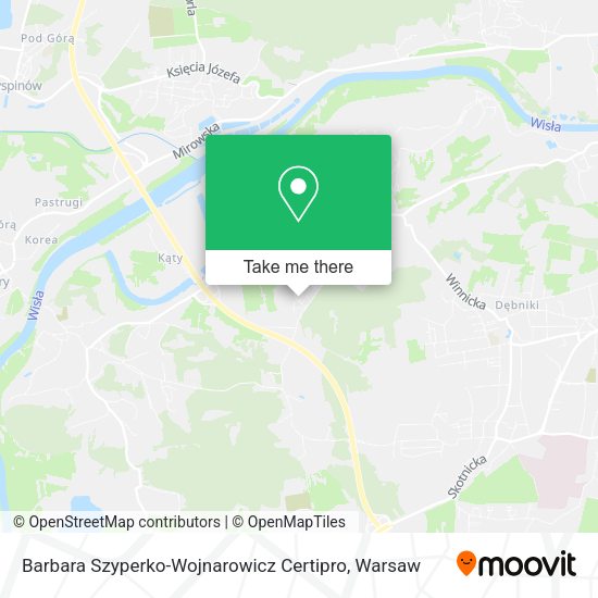 Barbara Szyperko-Wojnarowicz Certipro map