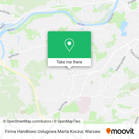 Firma Handlowo Usługowa Marta Koczur map