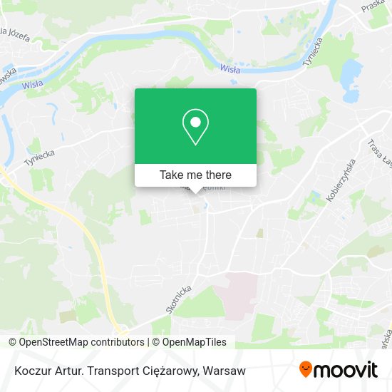 Карта Koczur Artur. Transport Ciężarowy