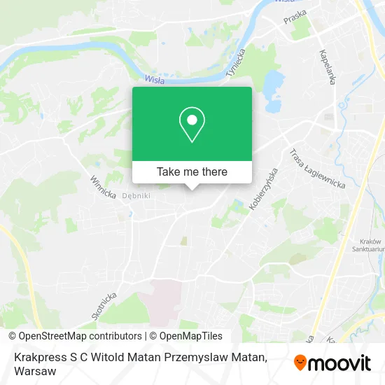 Карта Krakpress S C Witold Matan Przemyslaw Matan