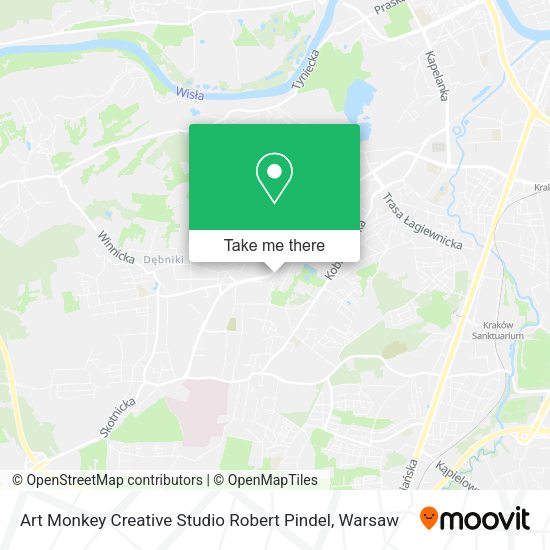 Art Monkey Creative Studio Robert Pindel map