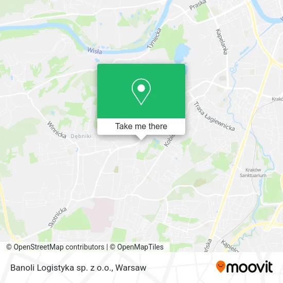 Карта Banoli Logistyka sp. z o.o.