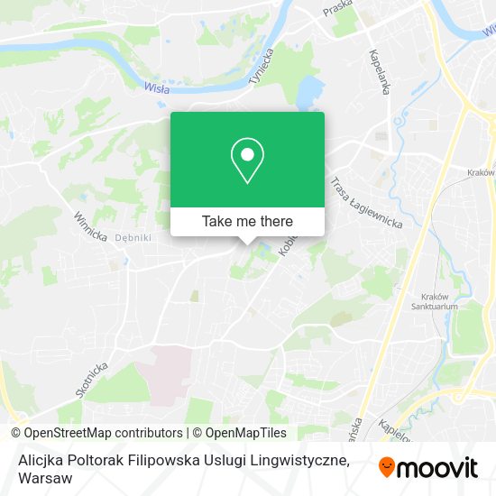 Alicjka Poltorak Filipowska Uslugi Lingwistyczne map