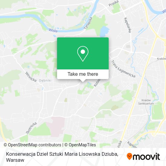 Konserwacja Dzieł Sztuki Maria Lisowska Dziuba map