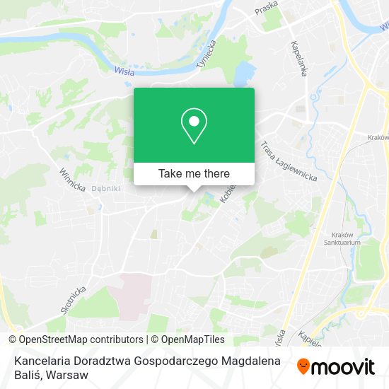 Карта Kancelaria Doradztwa Gospodarczego Magdalena Baliś