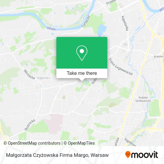 Małgorzata Czyżowska Firma Margo map