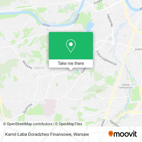 Kamil Łaba Doradztwo Finansowe map