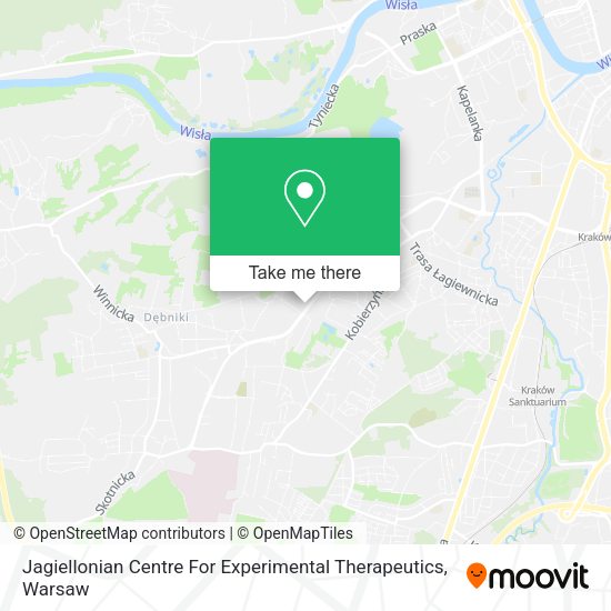 Jagiellonian Centre For Experimental Therapeutics map