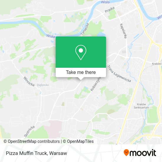 Pizza Muffin Truck map