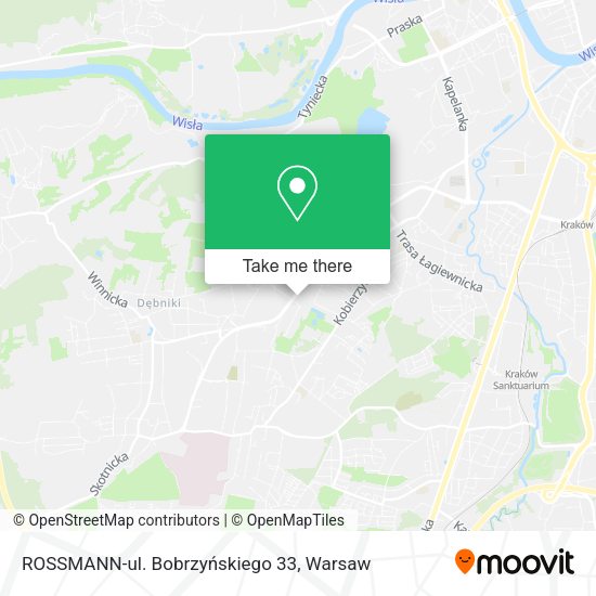 ROSSMANN-ul. Bobrzyńskiego 33 map