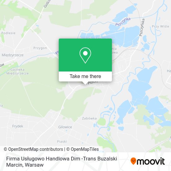 Firma Usługowo Handlowa Dim -Trans Buzalski Marcin map