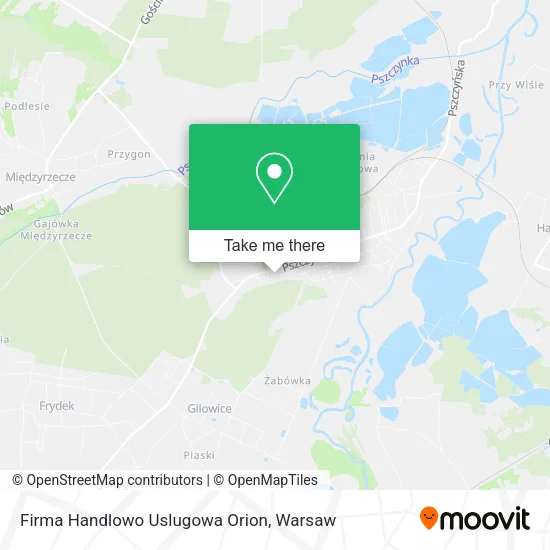 Карта Firma Handlowo Uslugowa Orion