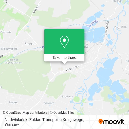 Nadwiślański Zakład Transportu Kolejowego map