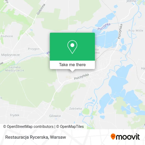 Карта Restauracja Rycerska