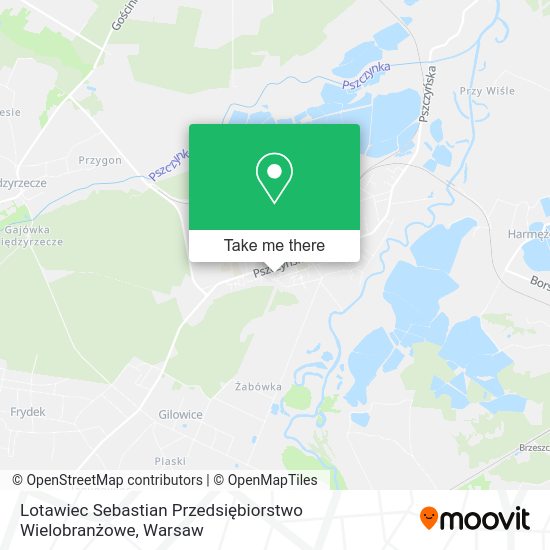 Lotawiec Sebastian Przedsiębiorstwo Wielobranżowe map