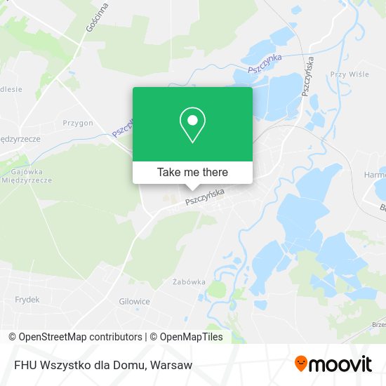 FHU Wszystko dla Domu map