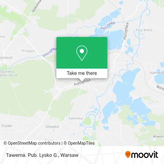 Карта Tawerna. Pub. Lysko G.