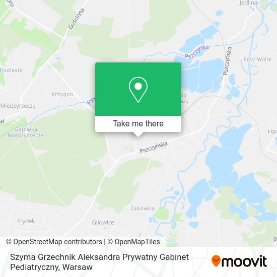 Szyma Grzechnik Aleksandra Prywatny Gabinet Pediatryczny map