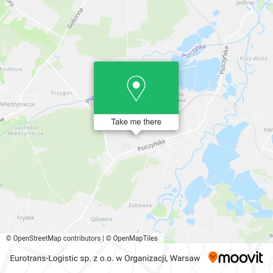 Карта Eurotrans-Logistic sp. z o.o. w Organizacji