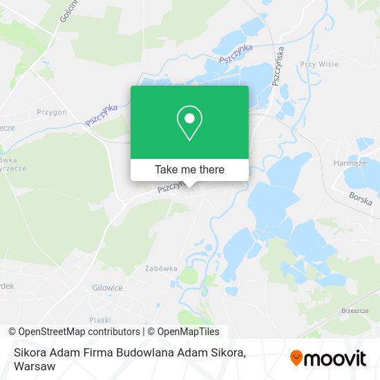 Sikora Adam Firma Budowlana Adam Sikora map