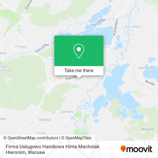 Firma Usługowo Handlowa Hima Macholak Hieronim map