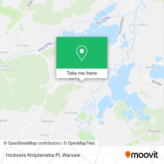 Hodowla Kroplanieba Pl map