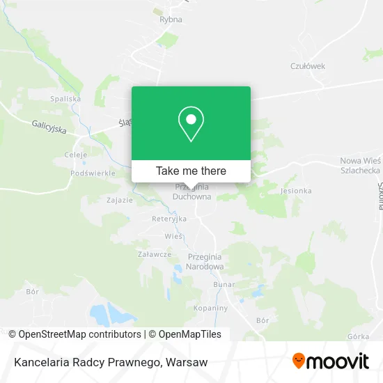 Карта Kancelaria Radcy Prawnego