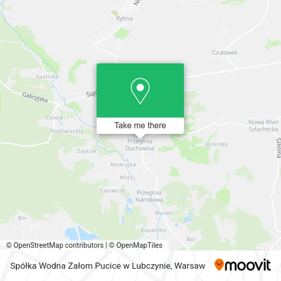 Spółka Wodna Załom Pucice w Lubczynie map