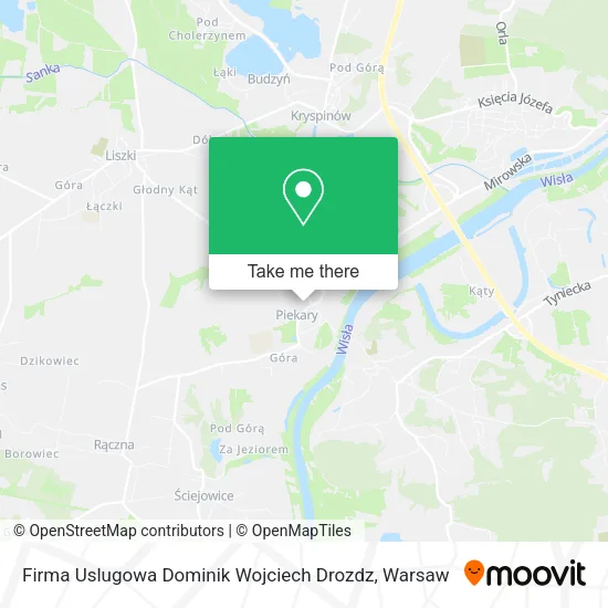 Карта Firma Uslugowa Dominik Wojciech Drozdz