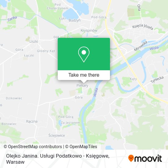 Olejko Janina. Usługi Podatkowo - Księgowe map