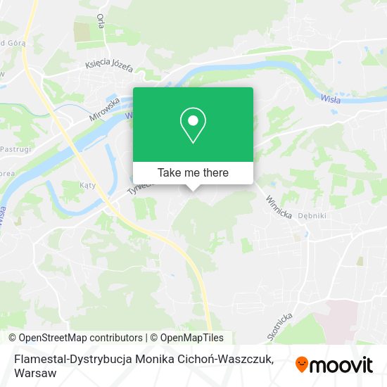 Flamestal-Dystrybucja Monika Cichoń-Waszczuk map