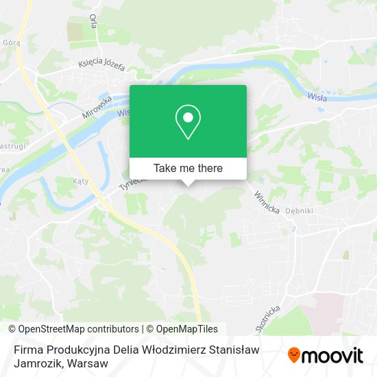 Firma Produkcyjna Delia Włodzimierz Stanisław Jamrozik map