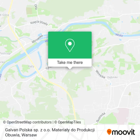 Galvan Polska sp. z o.o. Materiały do Produkcji Obuwia map