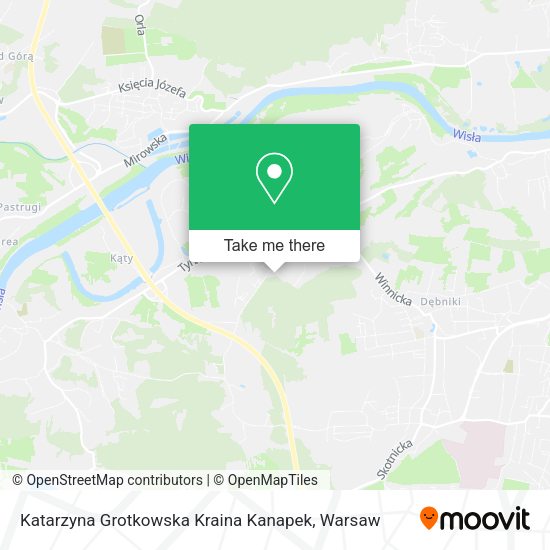 Katarzyna Grotkowska Kraina Kanapek map