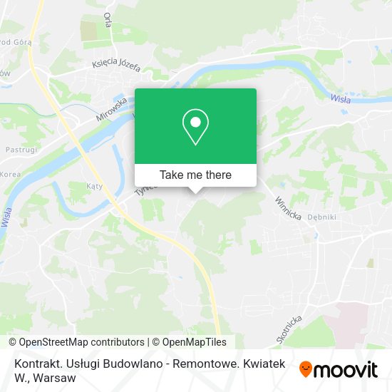 Kontrakt. Usługi Budowlano - Remontowe. Kwiatek W. map