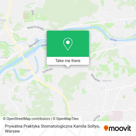 Prywatna Praktyka Stomatologiczna Kamila Sołtys map