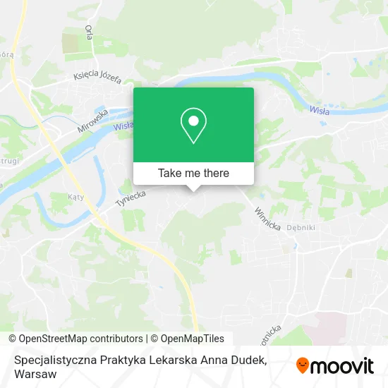 Карта Specjalistyczna Praktyka Lekarska Anna Dudek