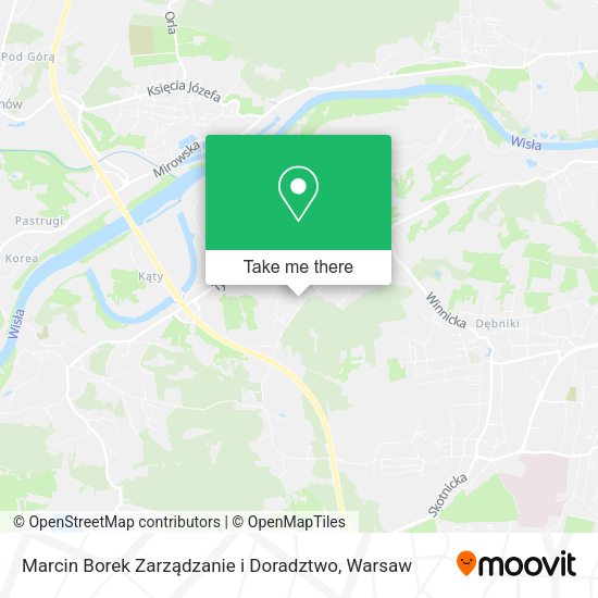 Marcin Borek Zarządzanie i Doradztwo map