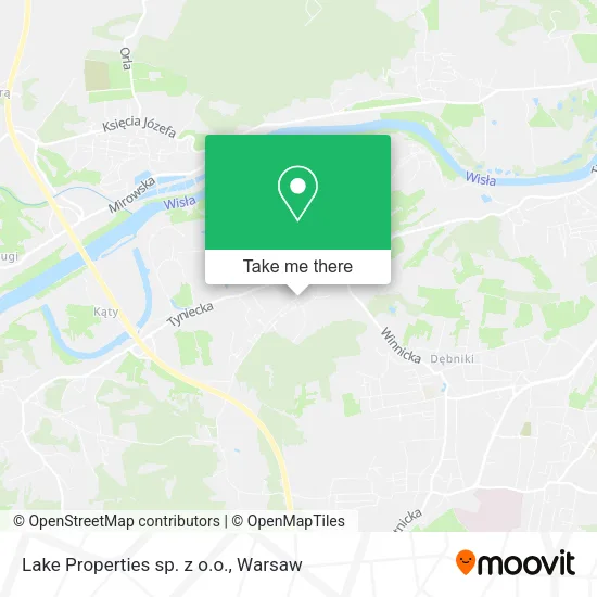 Карта Lake Properties sp. z o.o.