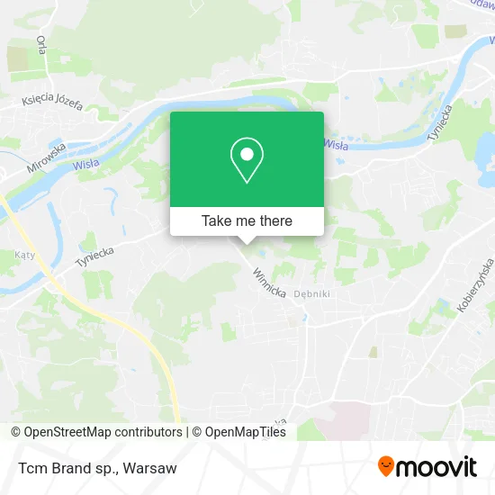 Карта Tcm Brand sp.