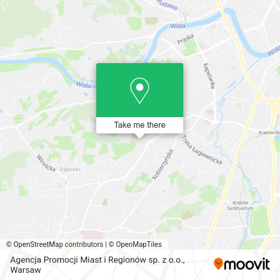 Agencja Promocji Miast i Regionów sp. z o.o. map