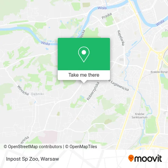 Карта Inpost Sp Zoo