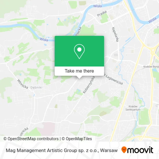 Карта Mag Management Artistic Group sp. z o.o.