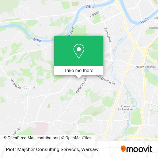 Piotr Majcher Consulting Services map