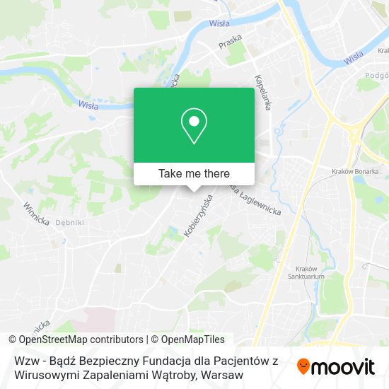 Wzw - Bądź Bezpieczny Fundacja dla Pacjentów z Wirusowymi Zapaleniami Wątroby map