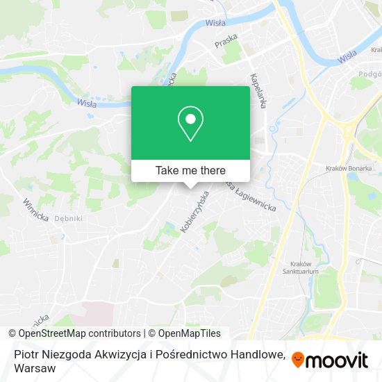 Piotr Niezgoda Akwizycja i Pośrednictwo Handlowe map