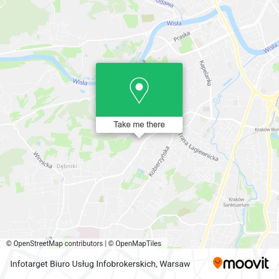 Infotarget Biuro Usług Infobrokerskich map