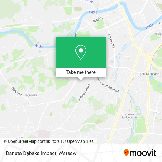 Карта Danuta Dębska Impact
