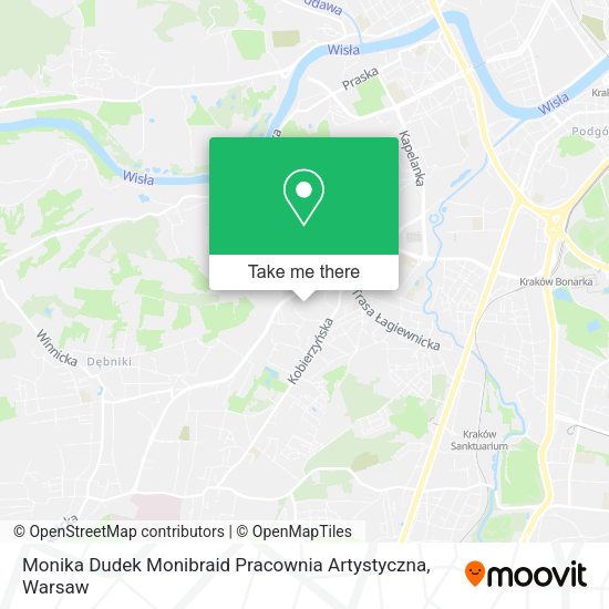 Monika Dudek Monibraid Pracownia Artystyczna map