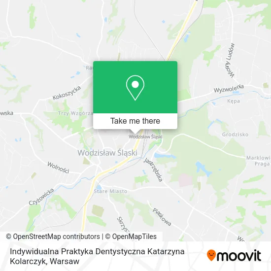 Indywidualna Praktyka Dentystyczna Katarzyna Kolarczyk map